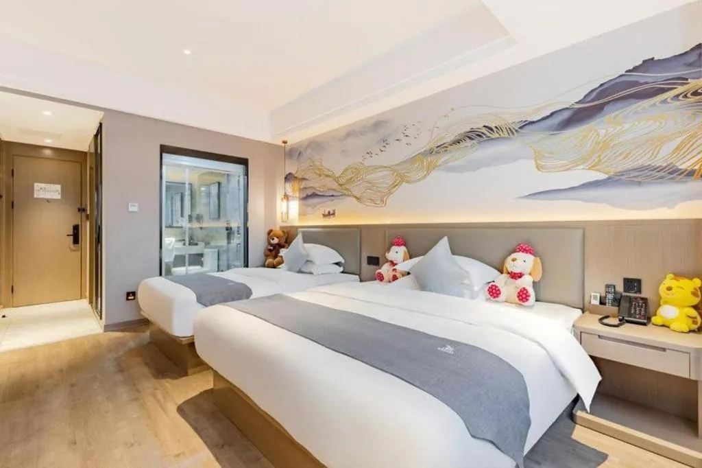 Bed in GreenTree Eastern Hotel Chizhou Tonghui Plaza