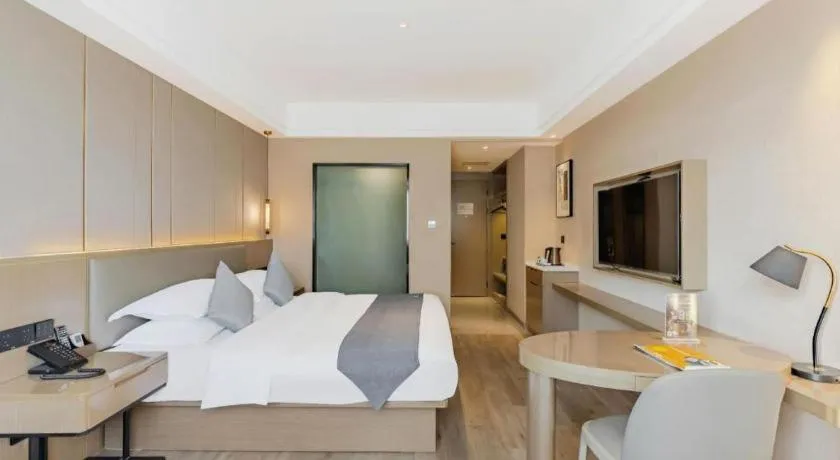 Bed in GreenTree Eastern Hotel Chizhou Tonghui Plaza