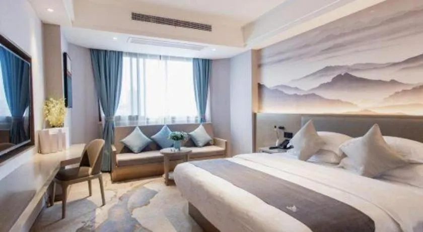 Bed in GreenTree Eastern Hotel Chizhou Tonghui Plaza