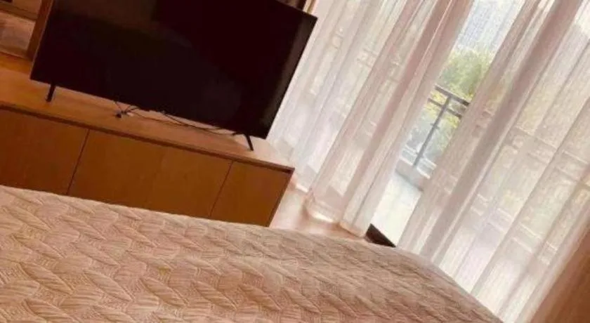 Bed in Gya Hotel Nantong Nanshang Lake Street Wanda Plaza