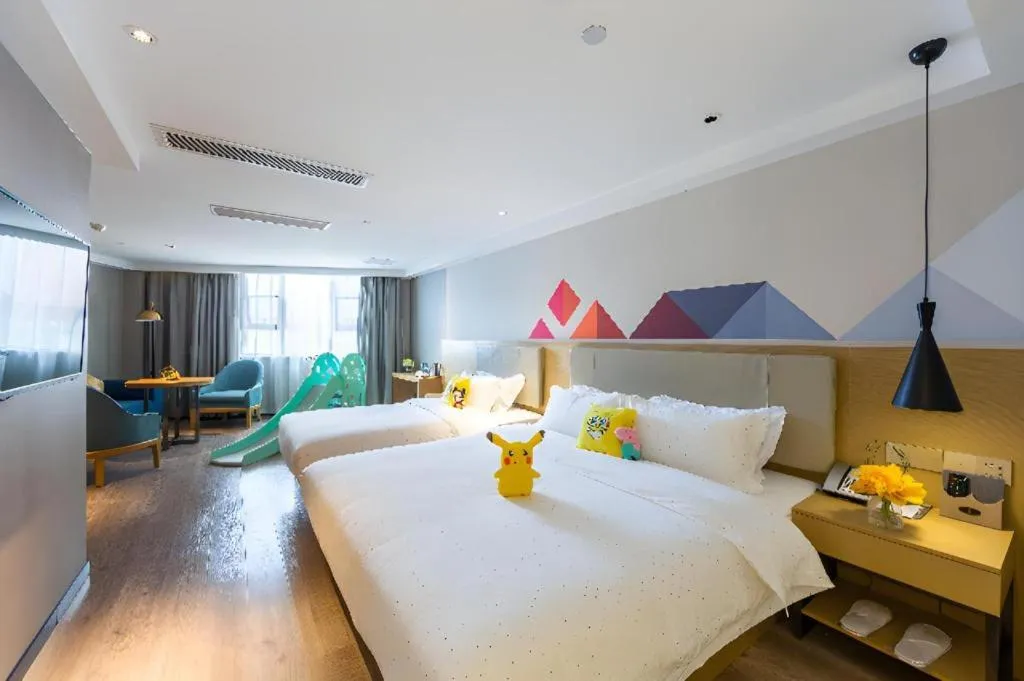 Bed in City Comfort Inn Guangzhou Shixi Metro Station Pazhou Exhibition