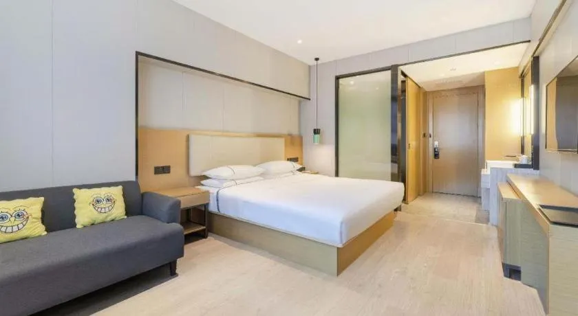 Bed in City Comfort Inn Guangzhou Shixi Metro Station Pazhou Exhibition