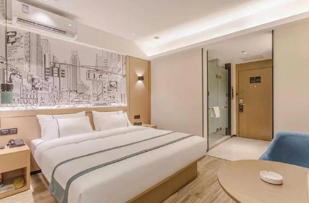 Bed in City Comfort Inn Nanning Exhibition Center Hangyang City Metro Station