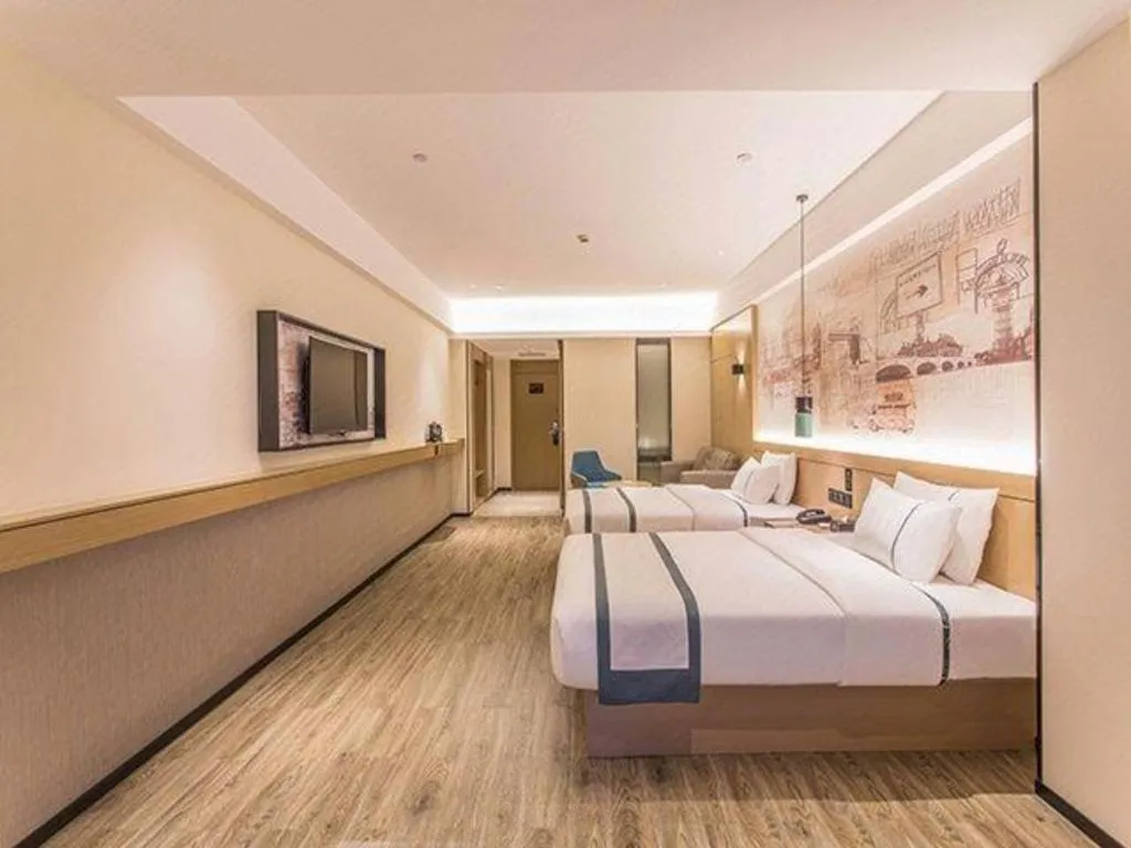 Bed in City Comfort Inn Nanning Exhibition Center Hangyang City Metro Station