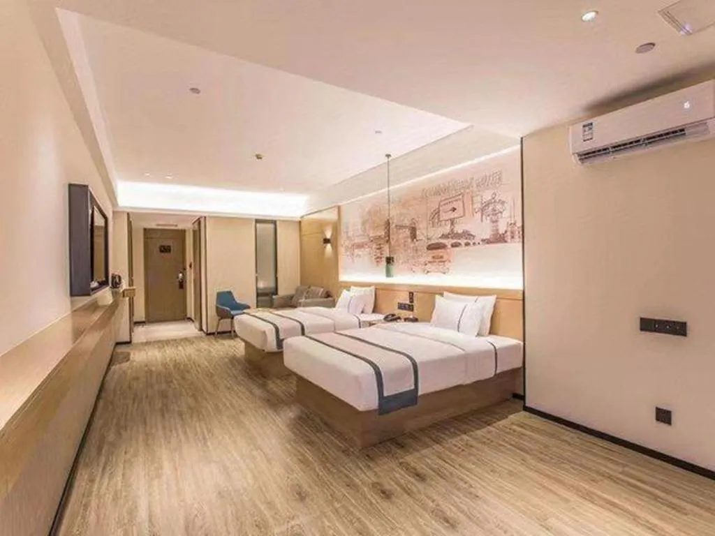 Bed in City Comfort Inn Nanning Exhibition Center Hangyang City Metro Station