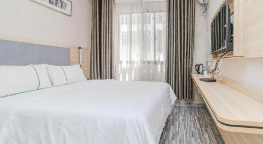 Bed in City Comfort Inn Nanchang Bayi Square Metro Station Wushang