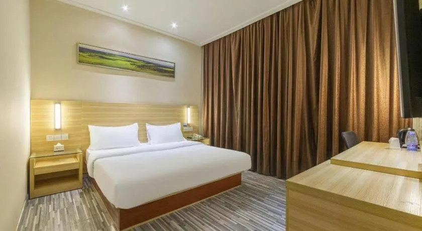 Bed in City Comfort Inn Nanchang Bayi Square Metro Station Wushang