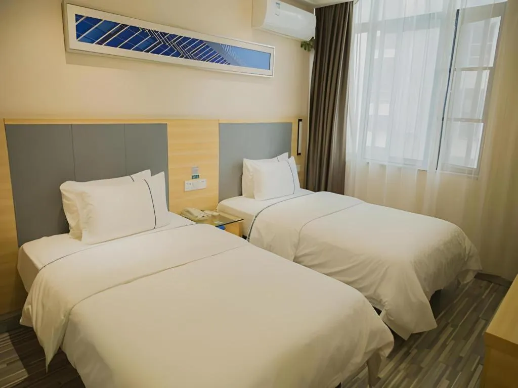 Bed in City Comfort Inn Nanchang Bayi Square Metro Station Wushang