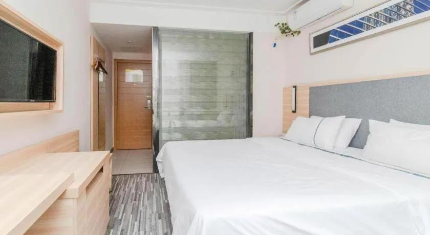 Bed in City Comfort Inn Nanchang Bayi Square Metro Station Wushang