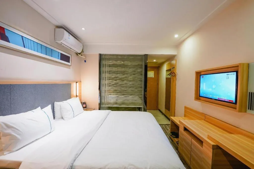 Bed in City Comfort Inn Nanchang Bayi Square Metro Station Wushang