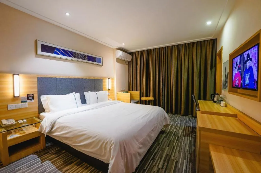 Bed in City Comfort Inn Nanchang Bayi Square Metro Station Wushang