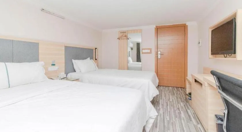 Bed in City Comfort Inn Nanchang Bayi Square Metro Station Wushang