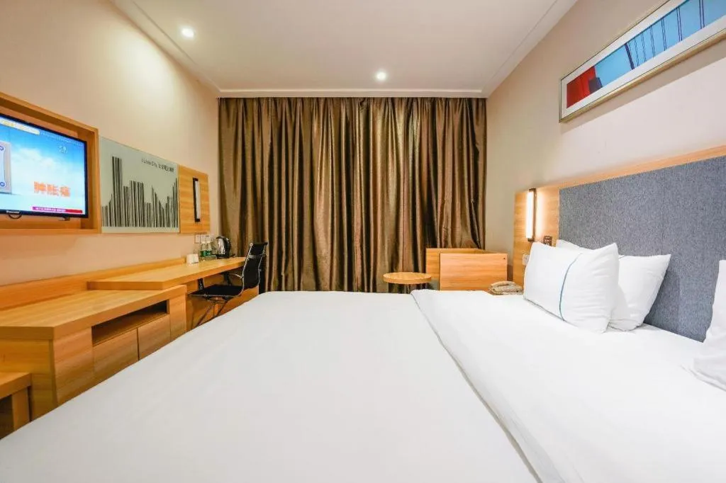 Bed in City Comfort Inn Nanchang Bayi Square Metro Station Wushang