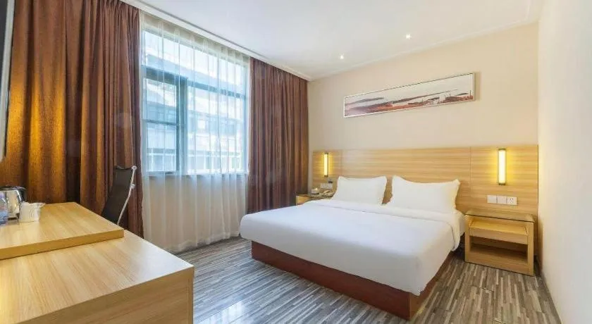 Bed in City Comfort Inn Nanchang Bayi Square Metro Station Wushang