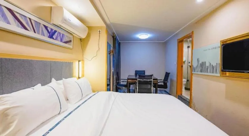 Bed in City Comfort Inn Nanchang Bayi Square Metro Station Wushang