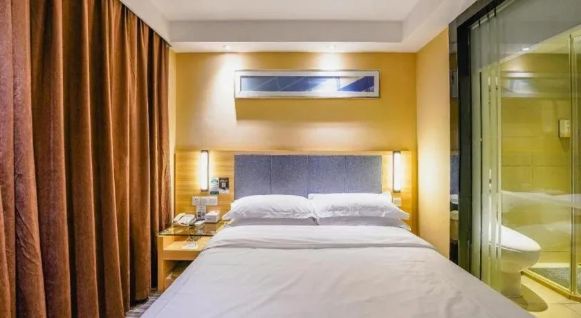 Bed in City Comfort Inn Nanchang Bayi Square Metro Station Wushang