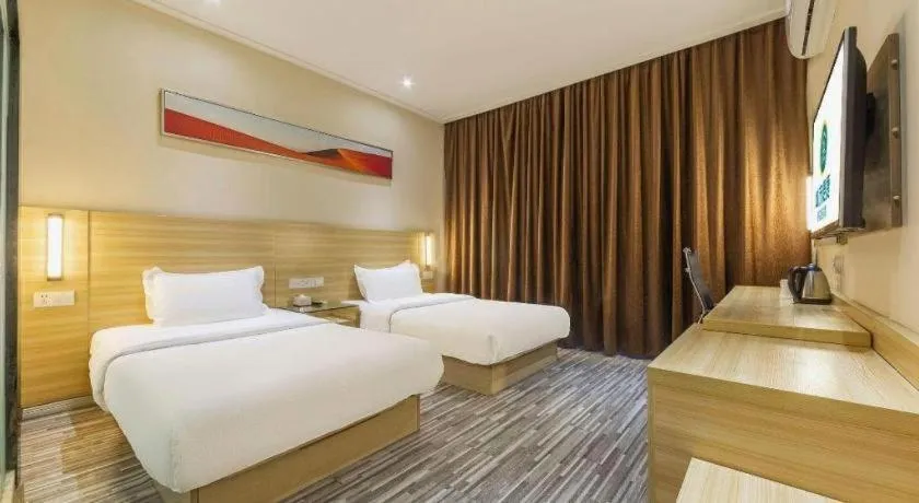 Bed in City Comfort Inn Nanchang Bayi Square Metro Station Wushang