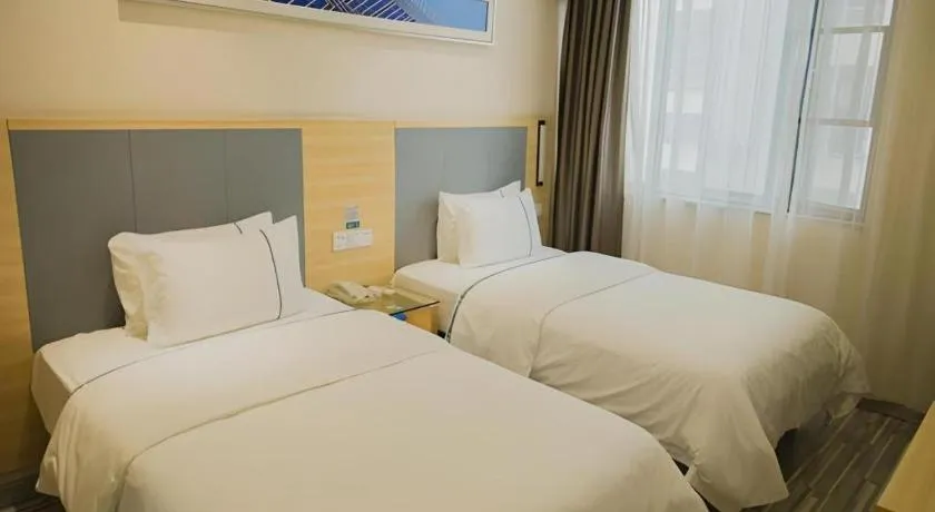 Bed in City Comfort Inn Nanchang Bayi Square Metro Station Wushang