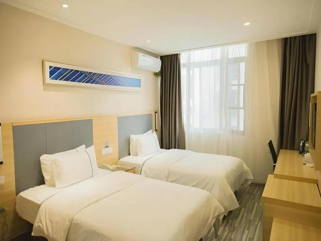 Bed in City Comfort Inn Nanchang Bayi Square Metro Station Wushang