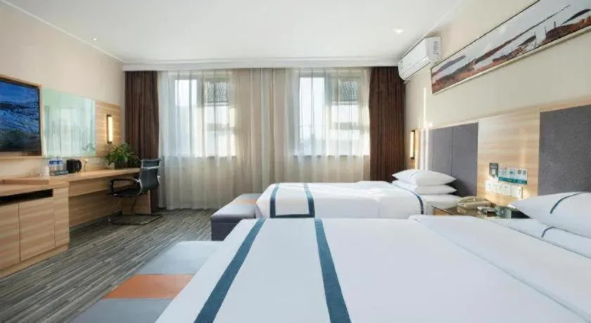 Bed in City Comfort Inn Anyang Railway Station