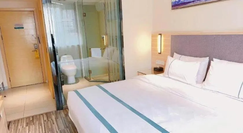 Bed in City Comfort Inn Anyang Railway Station