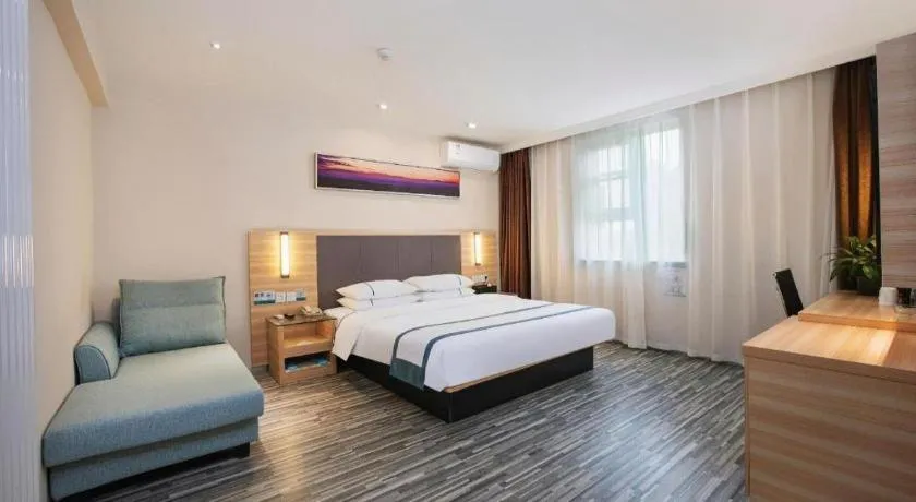 Bed in City Comfort Inn Anyang Railway Station