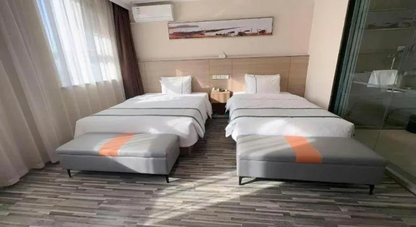 Bed in City Comfort Inn Anyang Railway Station