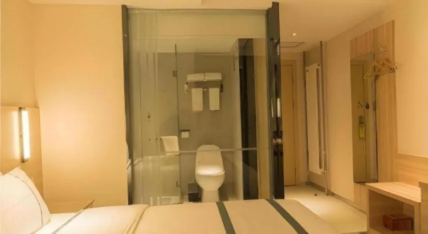 Bed in City Comfort Inn Anyang Railway Station