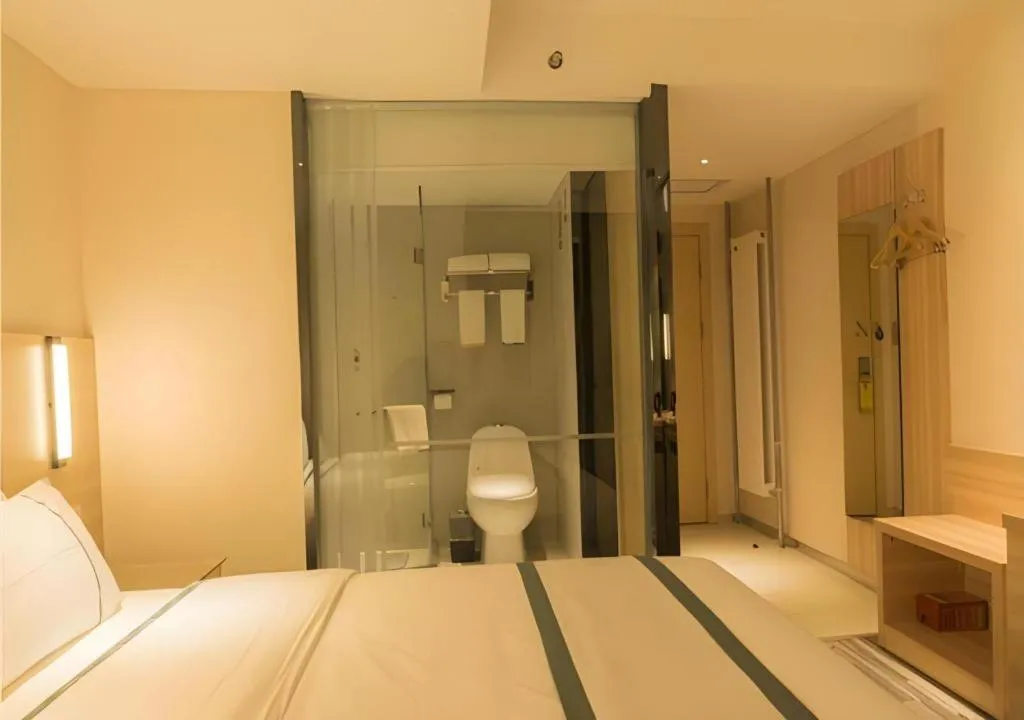 Bed in City Comfort Inn Anyang Railway Station