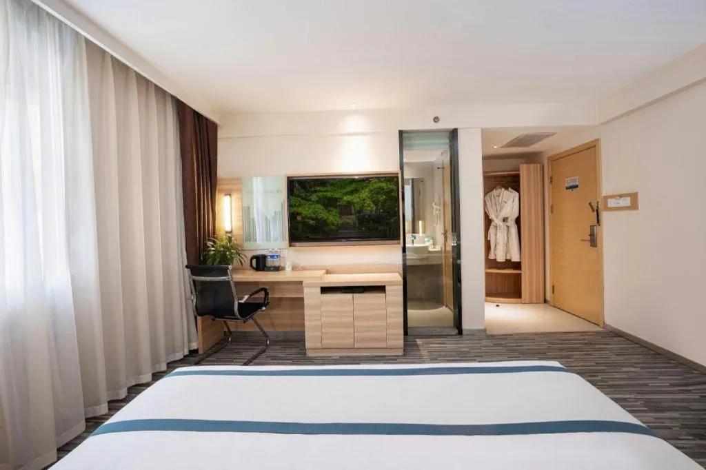 Bed in City Comfort Inn Anyang Railway Station