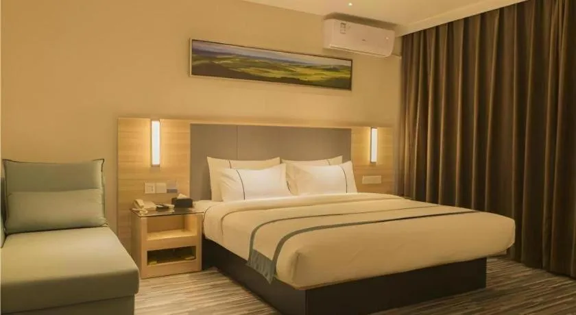 Bed in City Comfort Inn Anyang Railway Station