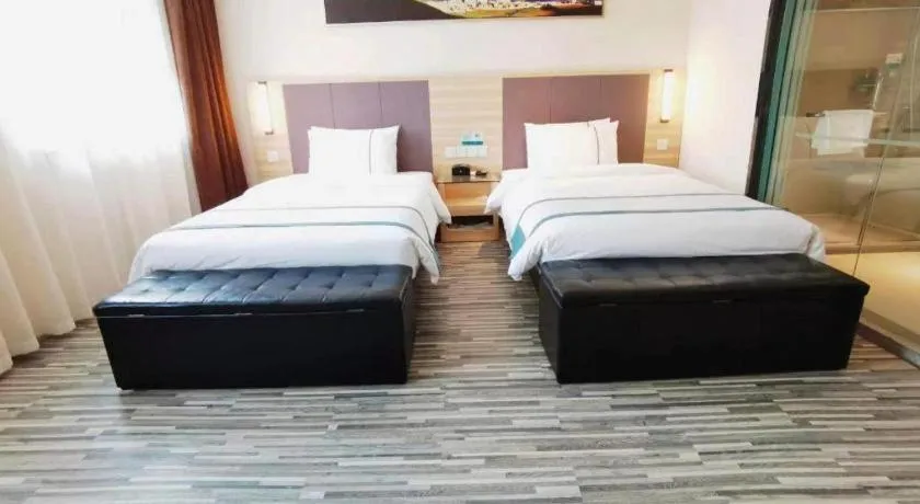 Bed in City Comfort Inn Anyang Railway Station