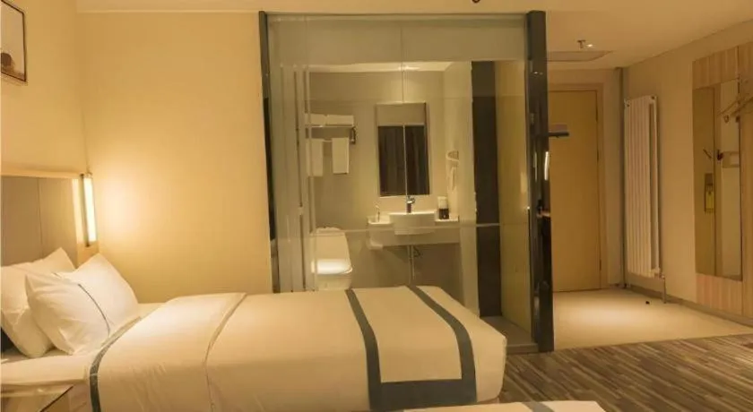 Bed in City Comfort Inn Anyang Railway Station