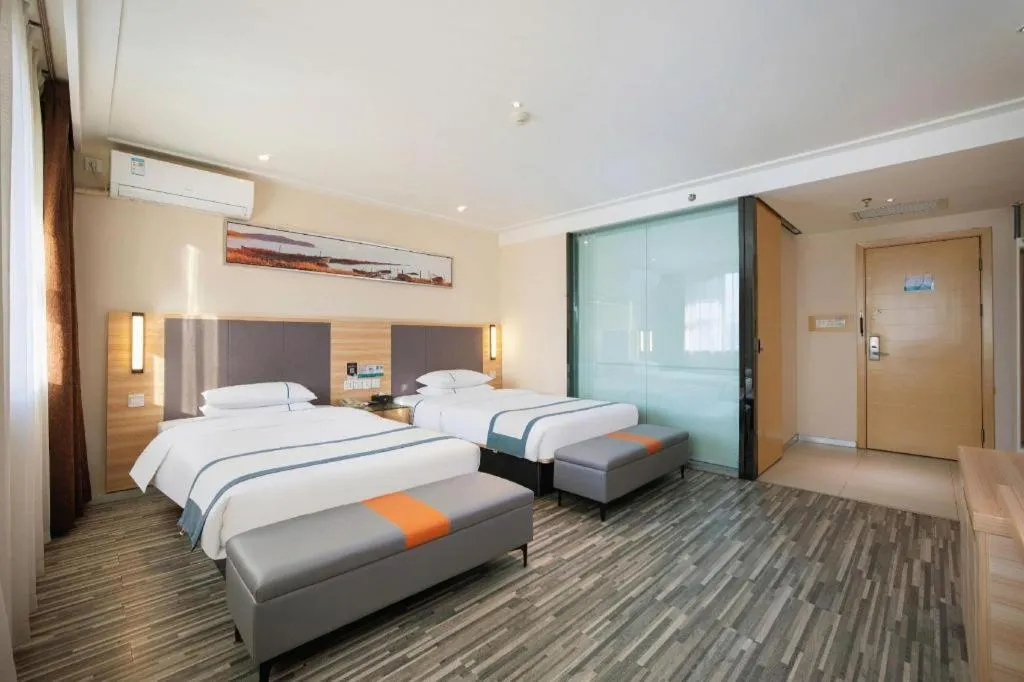 Bed in City Comfort Inn Anyang Railway Station