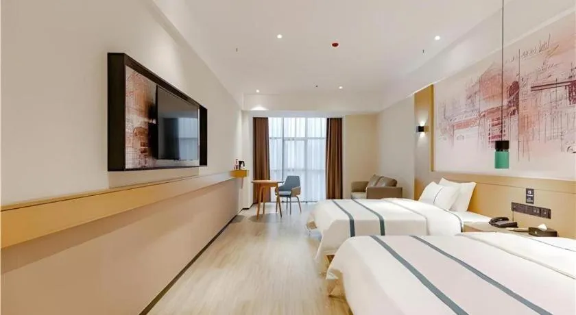 Bed in City Comfort Inn Dongguan Dalingshan Xinli Agricultural Wholesale