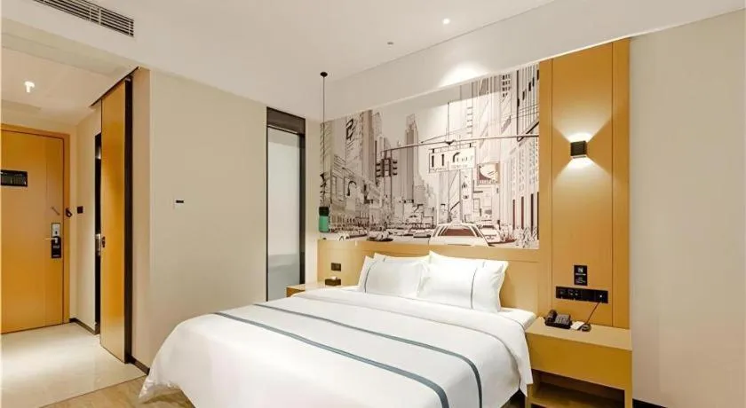 Bed in City Comfort Inn Dongguan Dalingshan Xinli Agricultural Wholesale