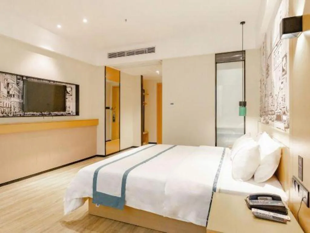 Bed in City Comfort Inn Dongguan Dalingshan Xinli Agricultural Wholesale