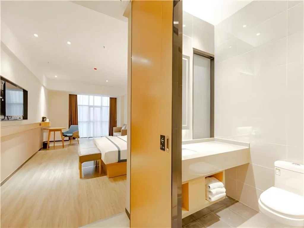 Bed in City Comfort Inn Dongguan Dalingshan Xinli Agricultural Wholesale