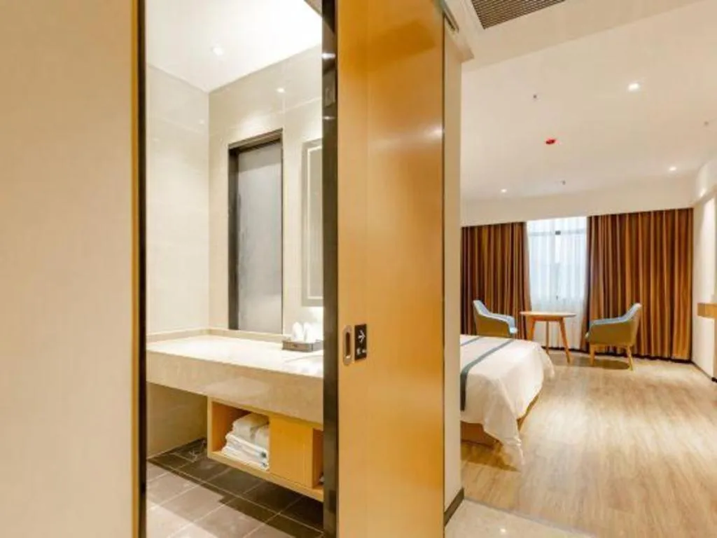 Bed in City Comfort Inn Dongguan Dalingshan Xinli Agricultural Wholesale