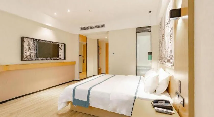 Bed in City Comfort Inn Dongguan Dalingshan Xinli Agricultural Wholesale