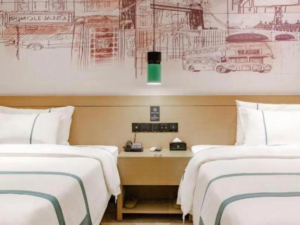 Bed in City Comfort Inn Dongguan Dalingshan Xinli Agricultural Wholesale