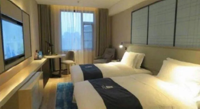 Bed in Echarm Hotel Nanchang Bayi Square Metro Station Wushang MALL