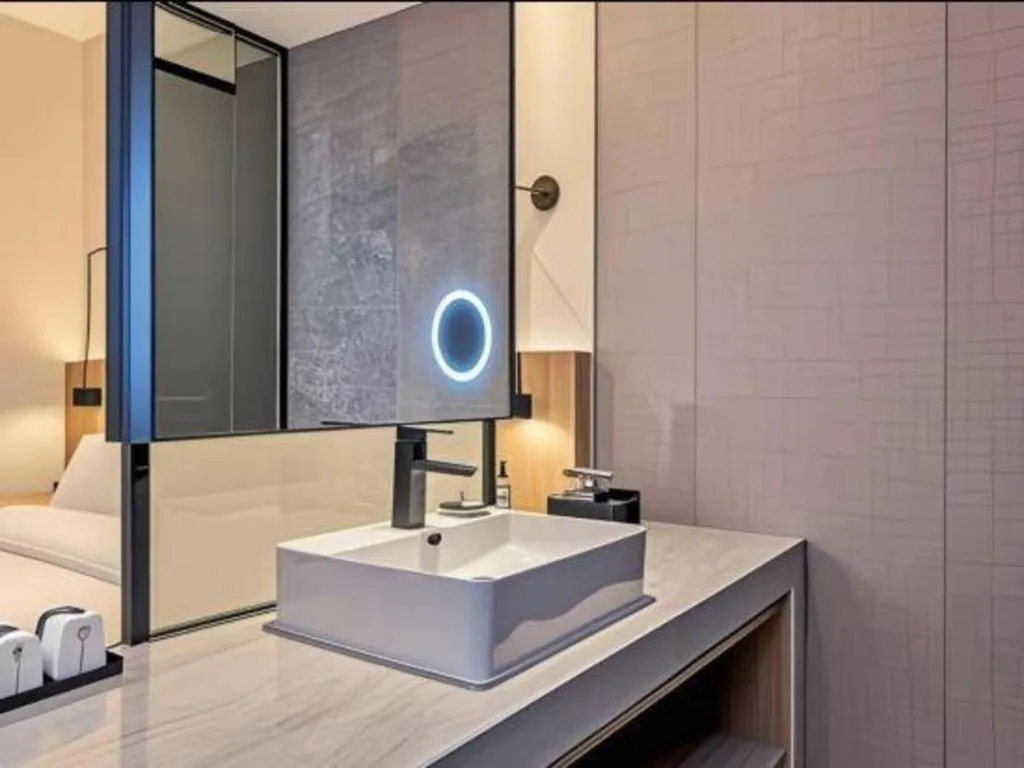 Bed in Borrman Hotel Chongqing Liberation Monument Hongyadong