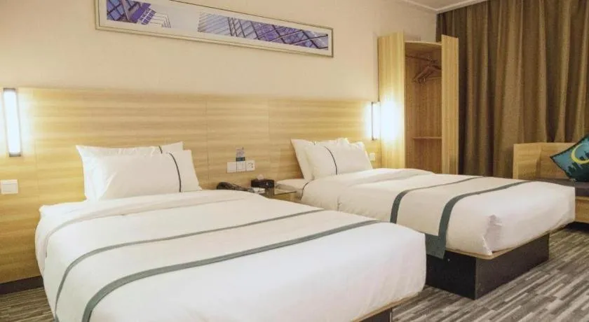 Bed in City Comfort Inn Qichun Experimental Middle School