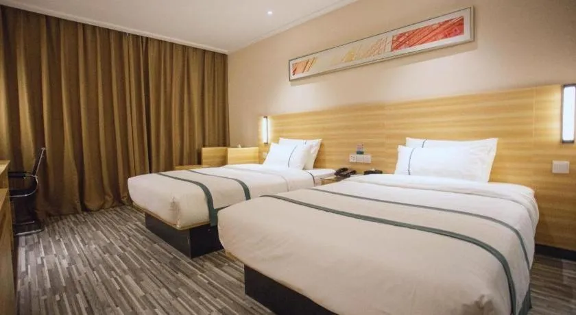 Bed in City Comfort Inn Qichun Experimental Middle School