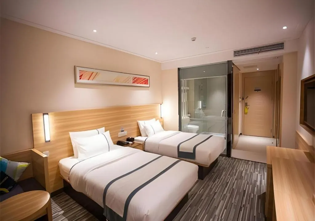 Bed in City Comfort Inn Qichun Experimental Middle School