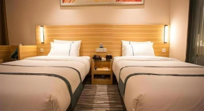 Bed in City Comfort Inn Qichun Experimental Middle School