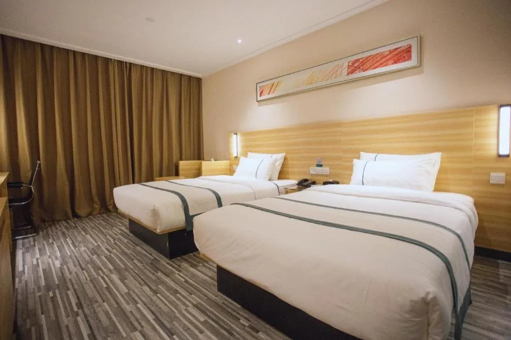 Bed in City Comfort Inn Qichun Experimental Middle School