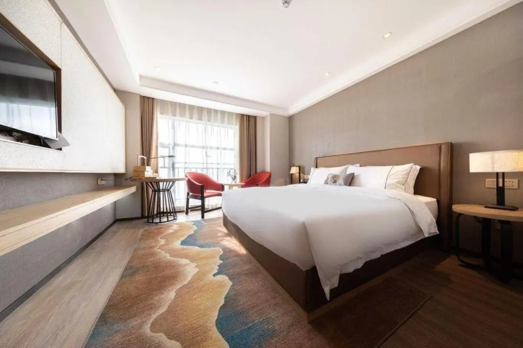 Bed in E-Cheng Hotel Xiaogan Hanchuan Renming Road