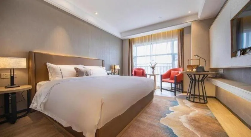 Bed in E-Cheng Hotel Xiaogan Hanchuan Renming Road